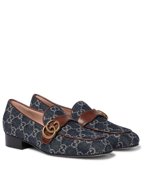 gucci loafers denim|gucci loafers for sale.